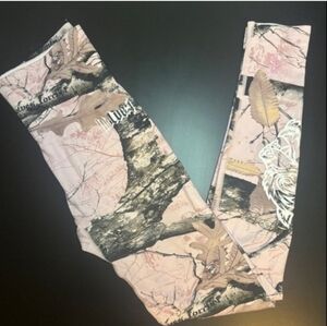 Pink Camouflage Leggings